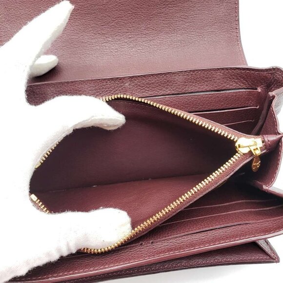 100% Authentic Louis Vuitton Brown Monogram Long Wallet - Picture 15 of 16